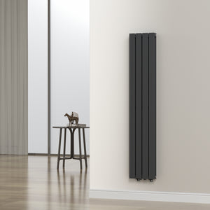 Radiator dublu Nore 160x30cm negru 1006W [neu.haus]