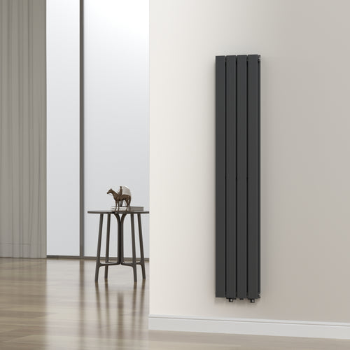 Radiator dublu Nore 160x30cm negru 1006W [neu.haus]