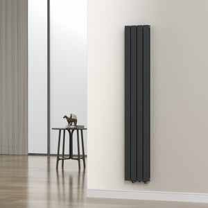 Radiator dublu NoreM1 180x30cm negru 1122W [neu.haus]
