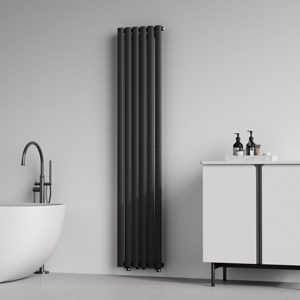 Radiator Nore 180x36cm negru 707W [neu.haus]