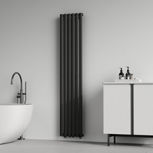 Radiator Nore 180x36cm negru 707W [neu.haus]