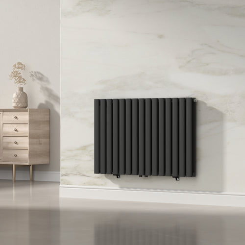 Radiator dublu Nore 60x90cm negru 1180W [neu.haus]