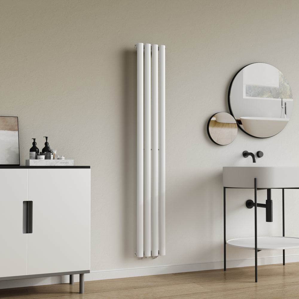 Radiator Nore 160x24cm alb 438W [neu.haus]