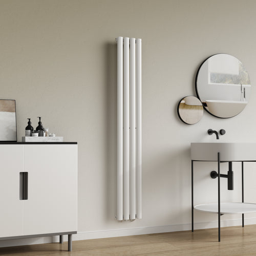 Radiator Nore 160x24cm alb 438W [neu.haus]