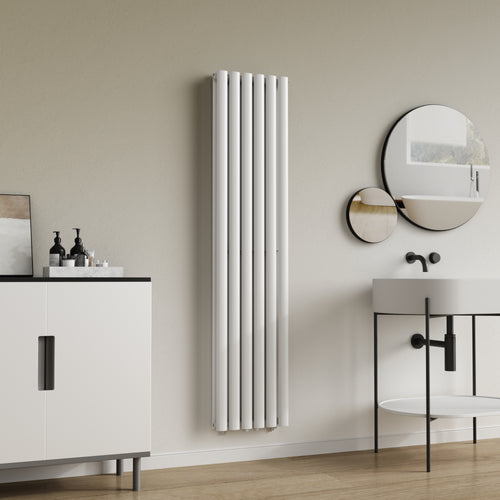Radiator dublu Nore 160x36cm alb 1198W [neu.haus]