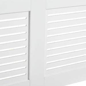 Masca protectie calorifer Positano MDF alb masuri diferite [en.casa] 