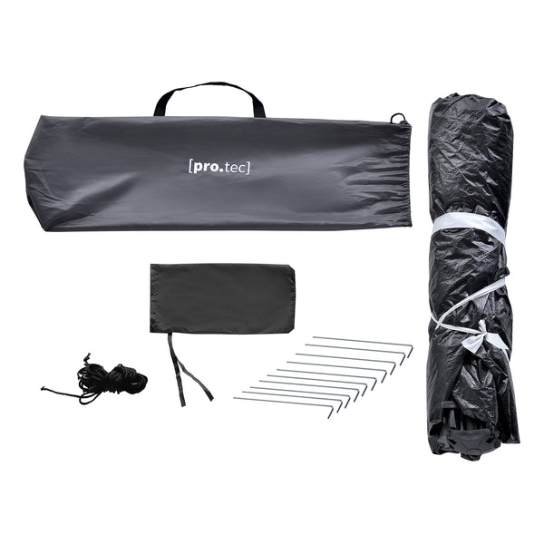 Cort plaja Mullsjö 215 x 135 x 140 cm culori diferite [pro.tec]