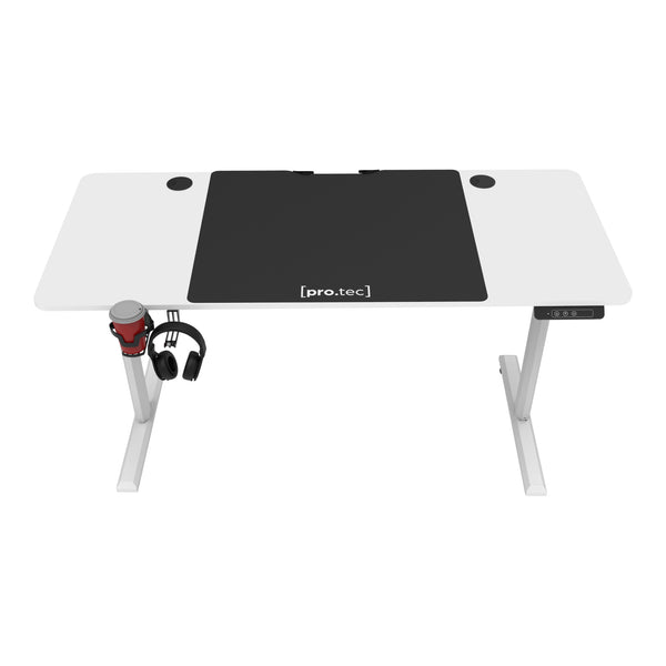 Birou Hayward 140 x 60 x 72 x 117 cm cu inaltime reglabila culori diferite [pro.tec]