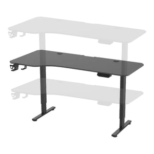 Birou inaltime reglabila Oxnard 160x60x118 cm culori diferite [pro.tec]
