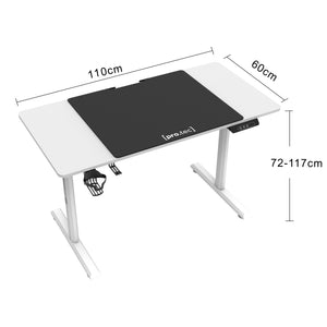Birou Pomona 110 x 60 x 72-117 cm inaltime reglabila [pro.tec]