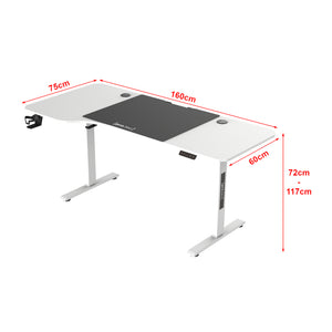 Birou inaltime reglabila Stryn [pro.tec]
