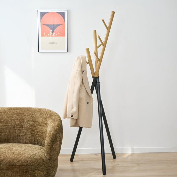 Cuier pom Laerdal 172x49x49 cm otel [en.casa]