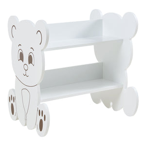 Raft carti copii Tarnby alb[en.casa]