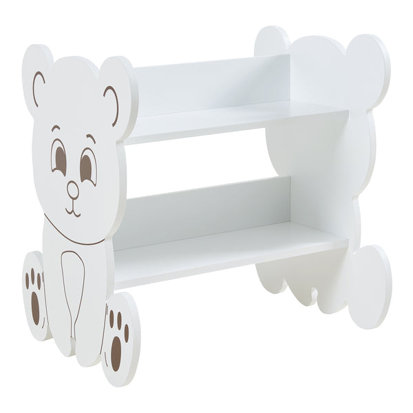 Raft carti copii Tarnby alb[en.casa]