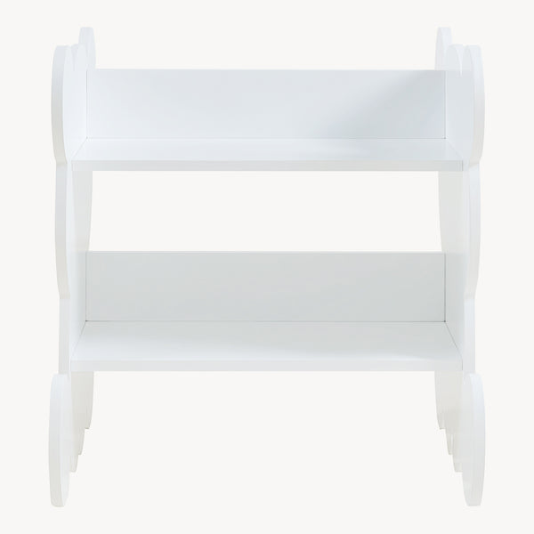 Raft carti copii Tarnby alb[en.casa]
