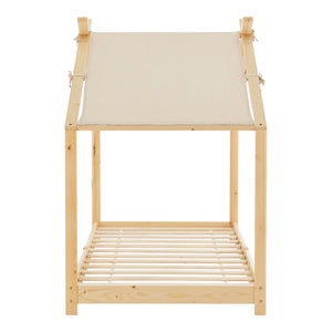 Pat casuta copii Brome 200x90cm [en.casa]