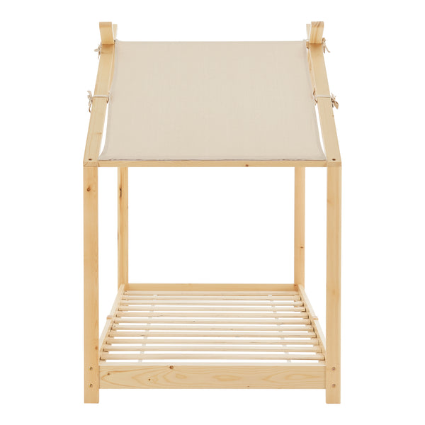 Pat casuta copii Brome 200x90cm [en.casa]