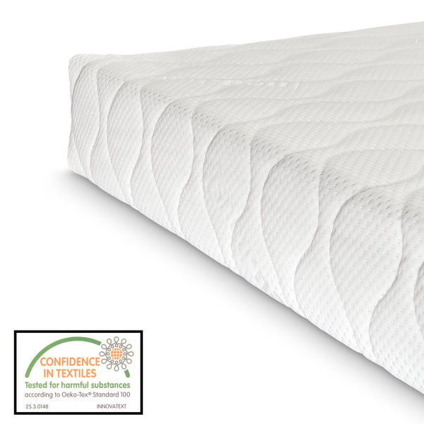 Pat casuta copii cu saltea Brome 200x90cm [en.casa]