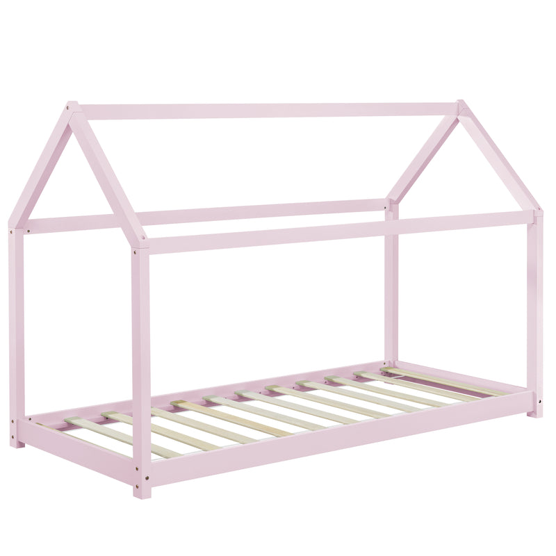 Schiță cotată Pat copii Arti cu saltea 90 x 200 cm culori diferite [en.casa]