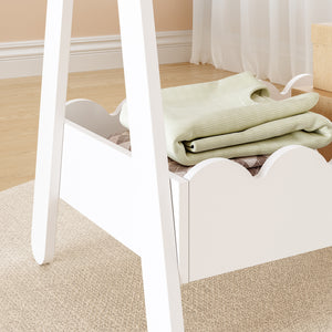 Suport haine copii Vestnes 99x66x38 cm [en.casa]