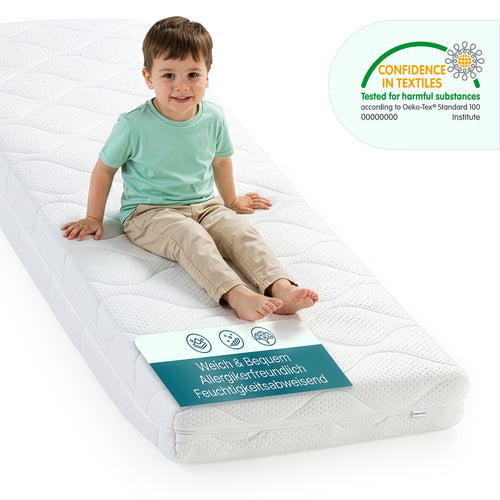 Saltea spuma rece HTKM-330x cu husa matlasata alb [neu.haus]