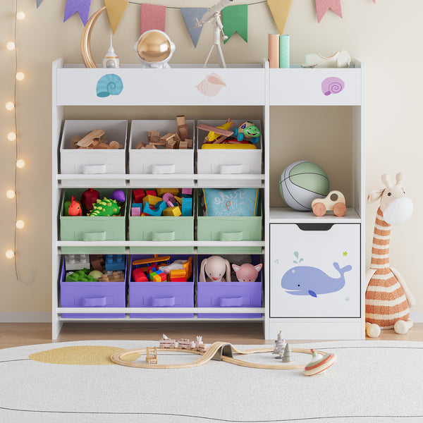 Raft jucarii copii Søndreland 80x90x29,5cm  [en.casa]