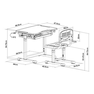 Set birou cu scaun copii Sala [en.casa]