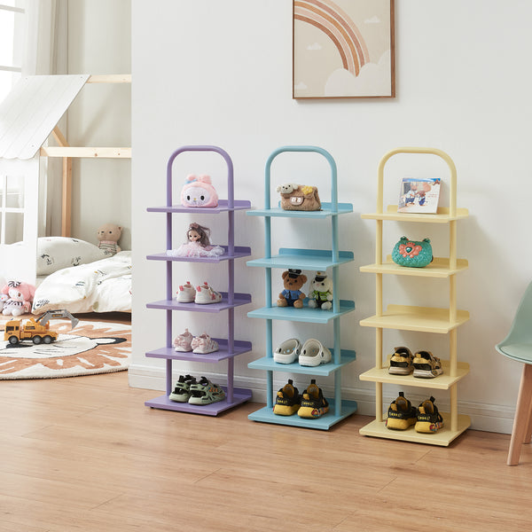 Raft pantofi copii Poytya 96x30x27 cm [en.casa]