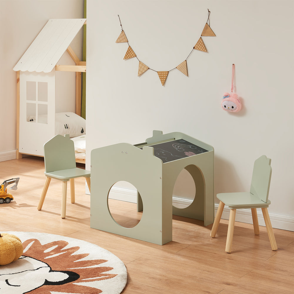 Set masa cu 2 scaune casuta copii Romso [en.casa]