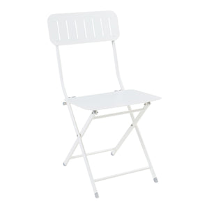 Set 2 scaune pliabile Sande 84,5x42x50cm otel [en.casa]