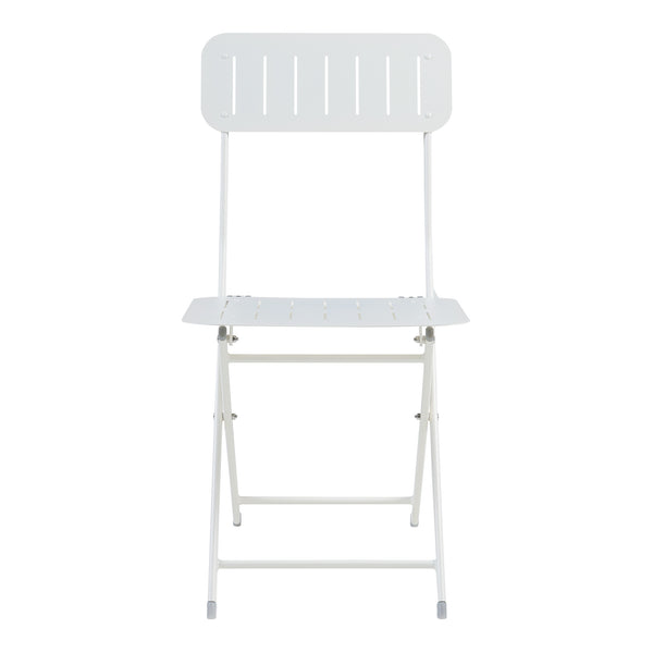 Set 2 scaune pliabile Sande 84,5x42x50cm otel [en.casa]