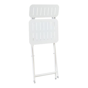 Set 2 scaune pliabile Sande 84,5x42x50cm otel [en.casa]
