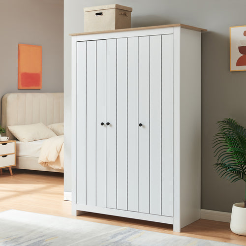 Dulap de haine Vasand 175x120x52 cm [en.casa]