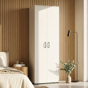 Dulap de haine Chalvefted 175x60x35 cm Alb [en.casa]
