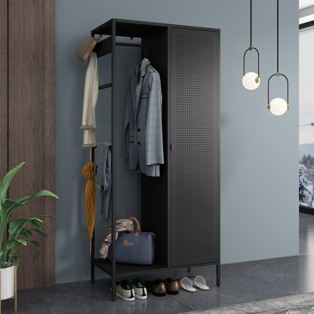 Suport haine Puumala 180x80x45cm [en.casa]