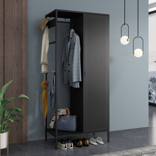Suport haine Puumala 180x80x45cm [en.casa]