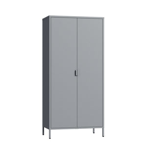 Dulap haine cu 2 usi Esteli 170x80x45 cm otel [en.casa]
