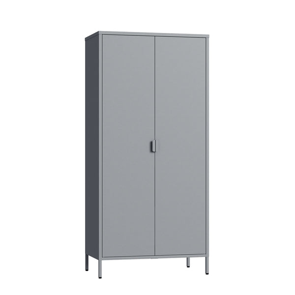Dulap haine cu 2 usi Esteli 170x80x45 cm otel [en.casa]