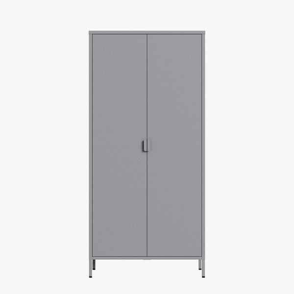 Dulap haine cu 2 usi Esteli 170x80x45 cm otel [en.casa]