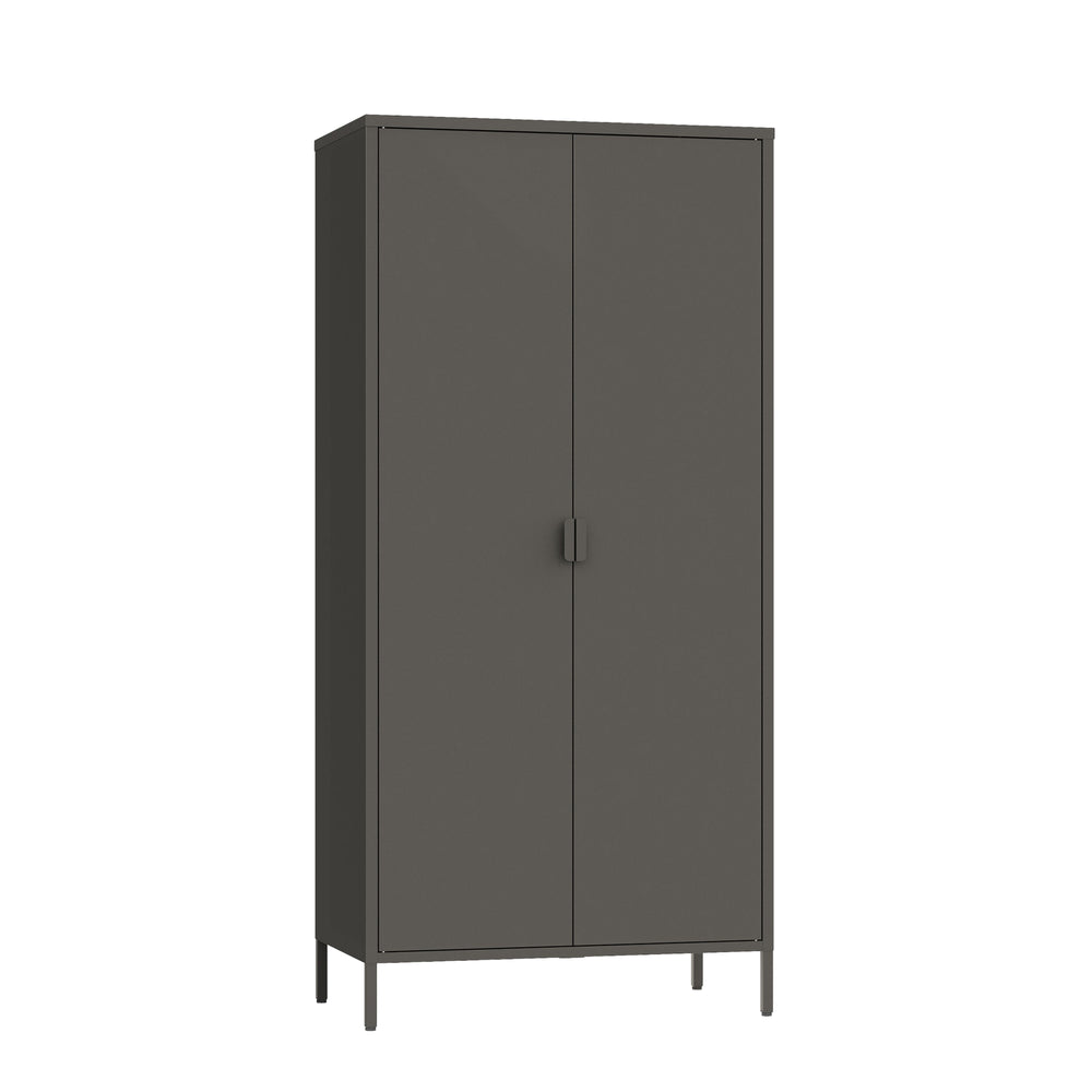 Dulap haine cu 2 usi Esteli 170x80x45 cm otel [en.casa]