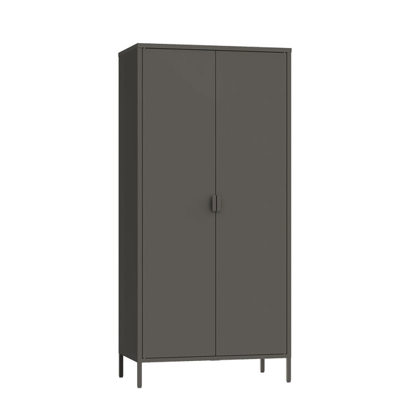 Dulap haine cu 2 usi Esteli 170x80x45 cm otel [en.casa]