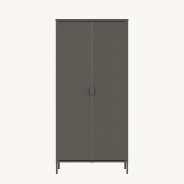 Dulap haine cu 2 usi Esteli 170x80x45 cm otel [en.casa]