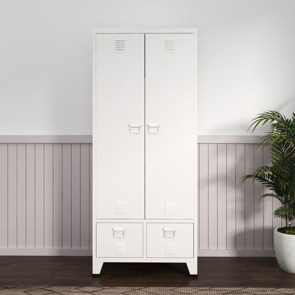 Dulap haine Hankasalmi 180x90x40cm culori si modele diferite [en.casa]