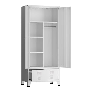 Dulap haine Hankasalmi 180x90x40cm culori si modele diferite [en.casa]