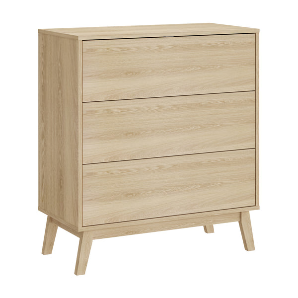 Comoda cu 3 sertare  Aastmabospoo 90x80x40 cm [en.casa]