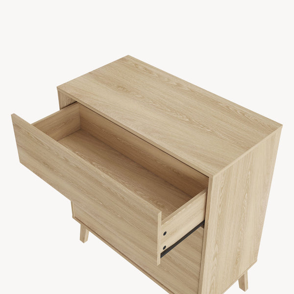 Comoda cu 3 sertare  Aastmabospoo 90x80x40 cm [en.casa]