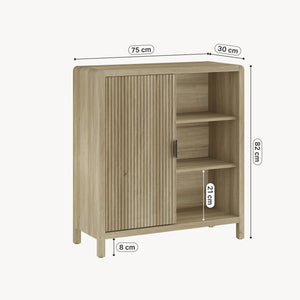 Comoda Lukkodso 82x75x30 cm [en.casa]