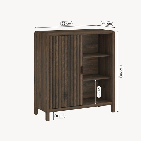 Comoda Lukkodso 82x75x30 cm [en.casa]