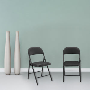 Set 6 scaune birou tapitate pliabile  80x46x50 cm [pro.tec]