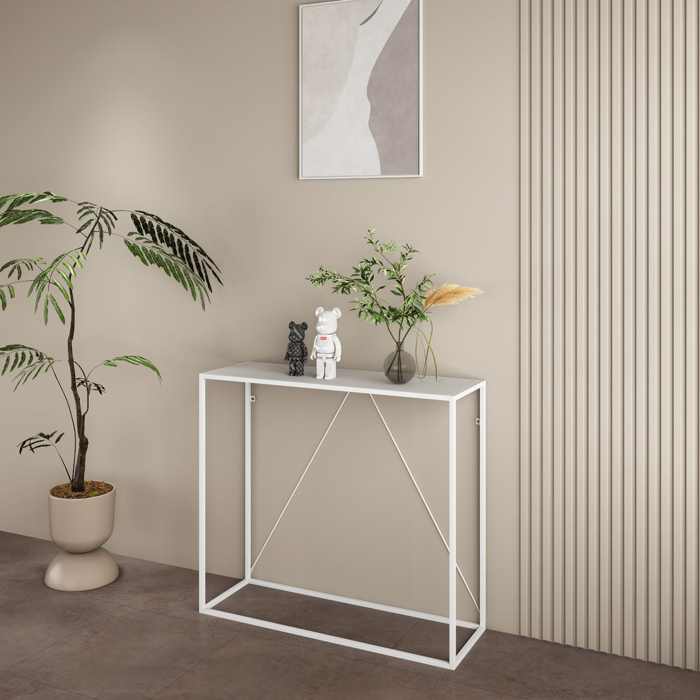 Konsolentisch Austevoll 90x30x80cm in versch. Farben [en.casa] - premiumXL